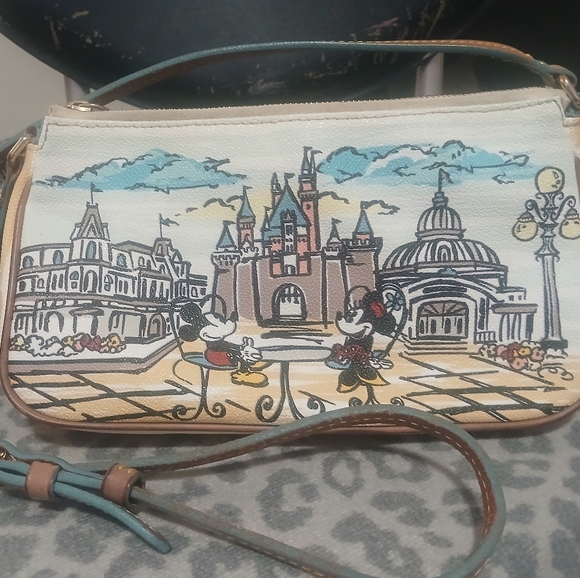 Disney Handbags - Disney Crossbody Bag with Castle Print